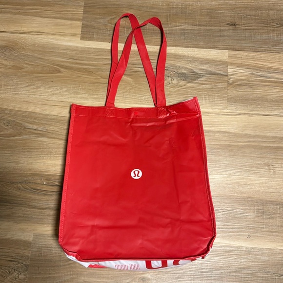 lululemon athletica Handbags - Lululemon Large Reusable Snap Closure Bag